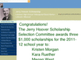 jerryhooverscholarship.com