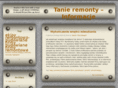 tanieremonty.info