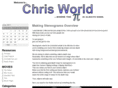 welcometochrisworld.com