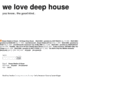 welovedeephouse.com