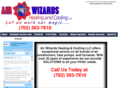 airwizardsheatingandcooling.com