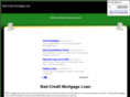 badcreditremortgageloan.com