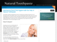 naturaltoothpastetips.com