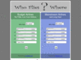 whoflieswhere.co.uk