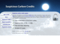 suspicious-carbon-credits.com