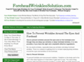 foreheadwrinklessolution.com