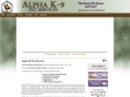 alphak9petservices.com
