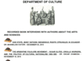 departmentofculture.com
