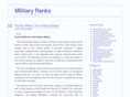 militaryranks.info
