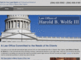 haroldwolfeiiiattorneyatlaw.com
