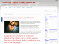overcomecarpaltunnelsyndrome.com