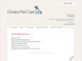 choicepetcare.com