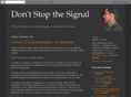 dontstopthesignal.com