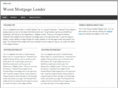 worstmortgagelender.com