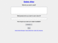 deleteafter.com