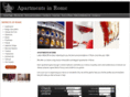 apartmentsinrome.net