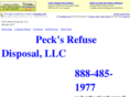 pecksrefusedisposal.com