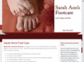 sarahannsfootcare.com
