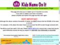 kidsnameonit.net