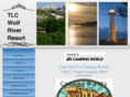 tlcwolfriverresort.com
