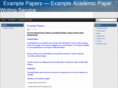 examplepapers.net