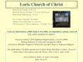 lorischurchofchrist.com
