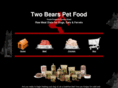 twobearsdogfood.com