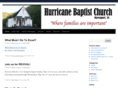 hurricanebaptistchurch.org