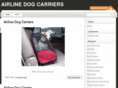 airlinedogcarriers.com
