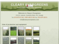 clearyevergreens.com