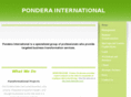 ponderainternational.com