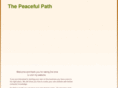thepeacefulpath.com