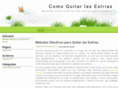 comoquitarlasestrias.com