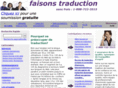 faisonstraduction.ca