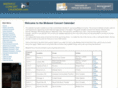 midwestconcertcalendar.com