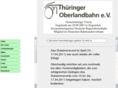 verein-thueringer-oberlandbahn.com