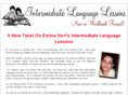 intermediatelanguagelessons.com