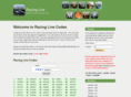 racinglivecodes.com