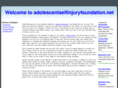 adolescentselfinjuryfoundation.net