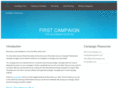 firstcampaign.com