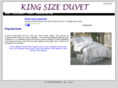 kingsizeduvet.net