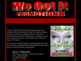 wegotitpromotions.com