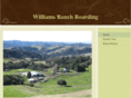 williamsranchboarding.com