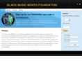 blackmusicmonthfoundation.org