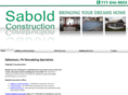 saboldconstruction.com