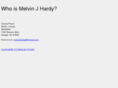 whoismelvinjhardy.com