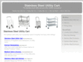 stainlesssteelutilitycart.com