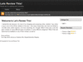 letsreviewthis.com
