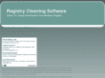 registrycleaningsoftware.com