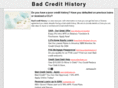 bad-credit-history.info
